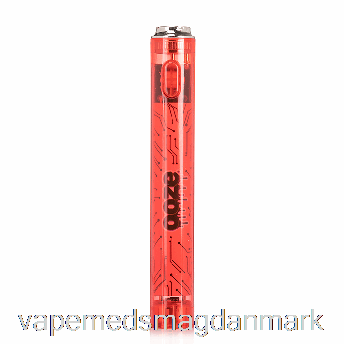 Vape Juice Ooze Slim 400mah Klar 510 Vape Batteri Rubinrød